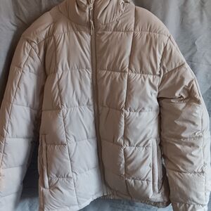 Cream Puffer Jacket